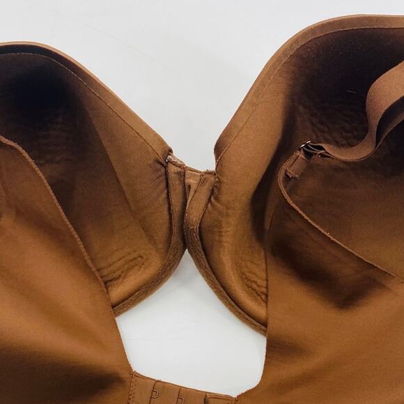 Soma Nadine Brown Vanishing Smoothing Underwire Bra Size 40DD Neutral Curvy - Picture 6 of 10